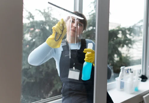 Nettoyage de vitres intérieures et extérieures à Pamfou
